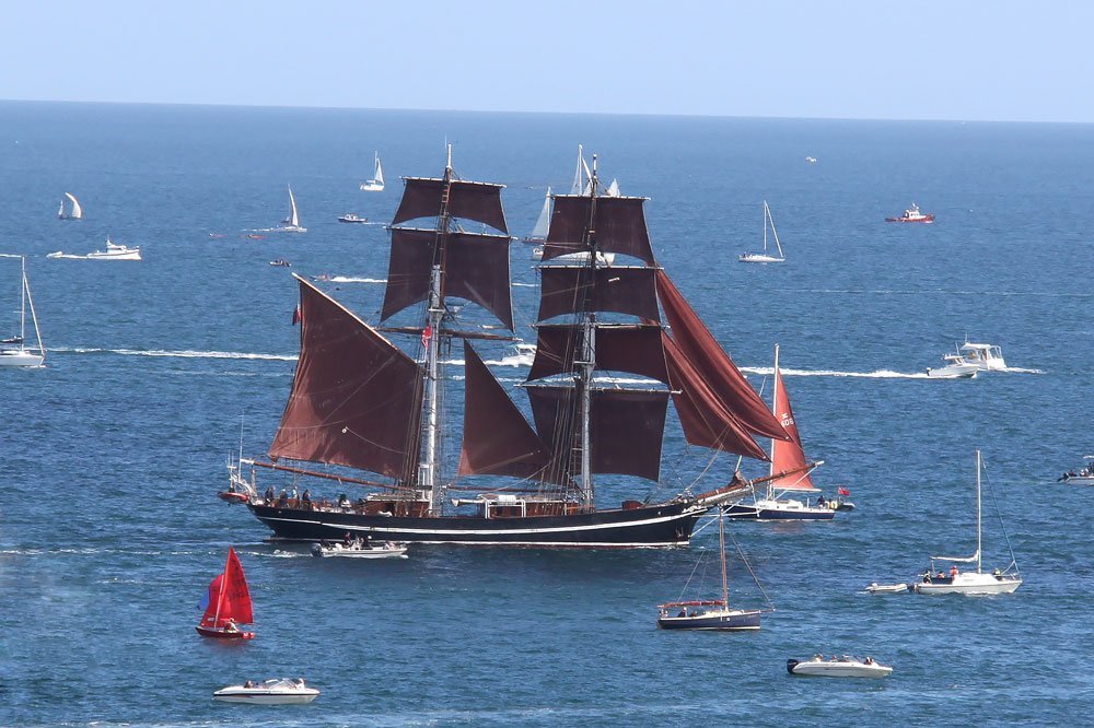 Falmouth Tall Ships Parade of Sail