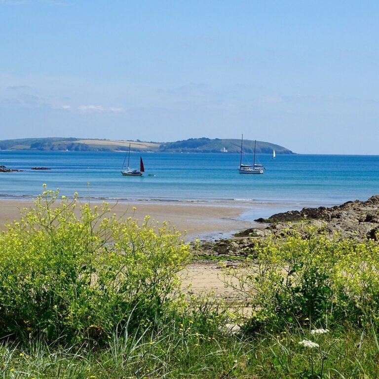 Boats at Maenporth