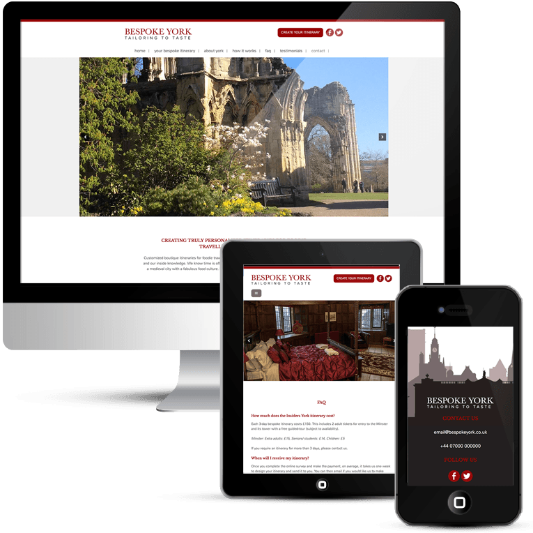 Bespoke York Website