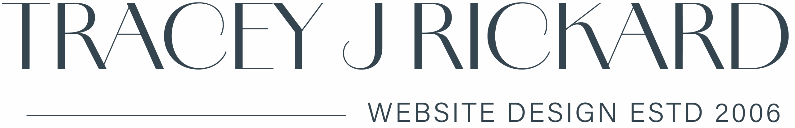 Tracey Rickard Website Design Logo