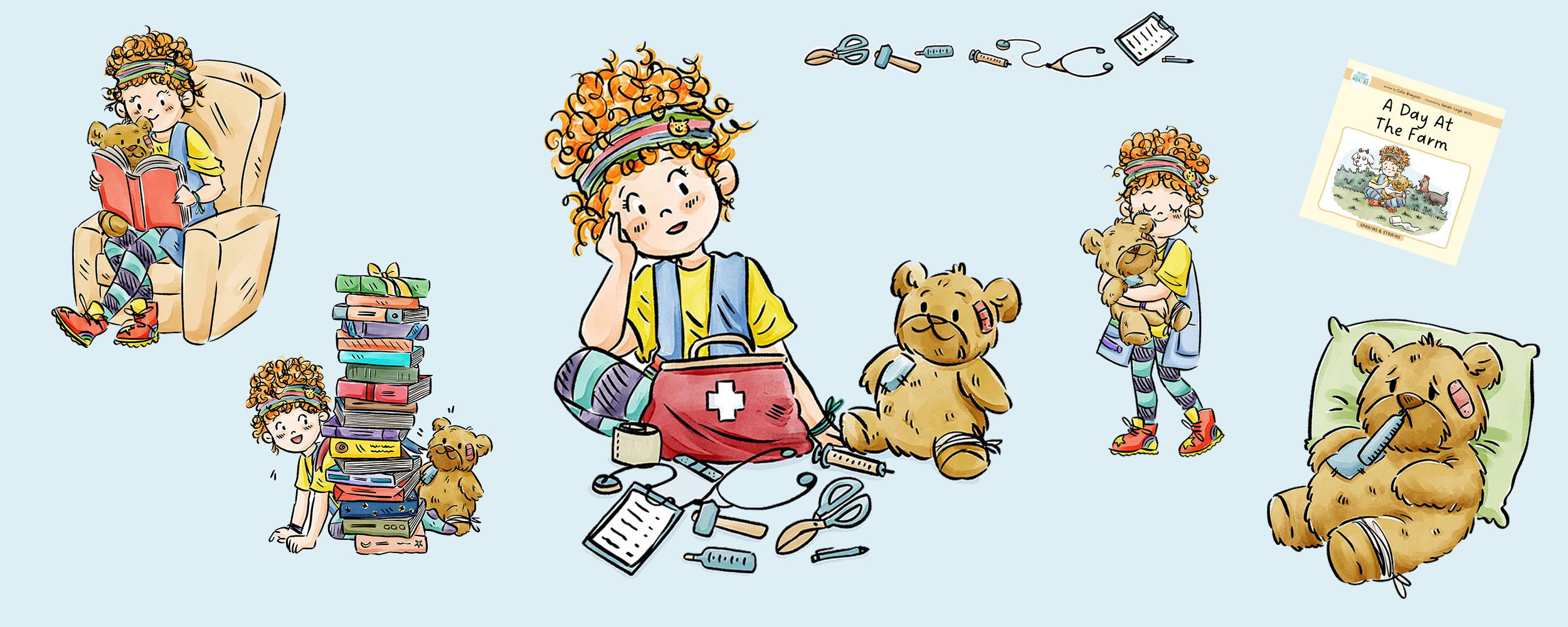 Children's book author web design