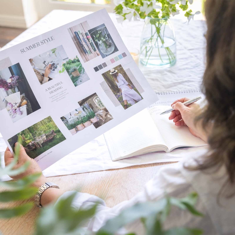 Web designer at work WordPress bespoke design