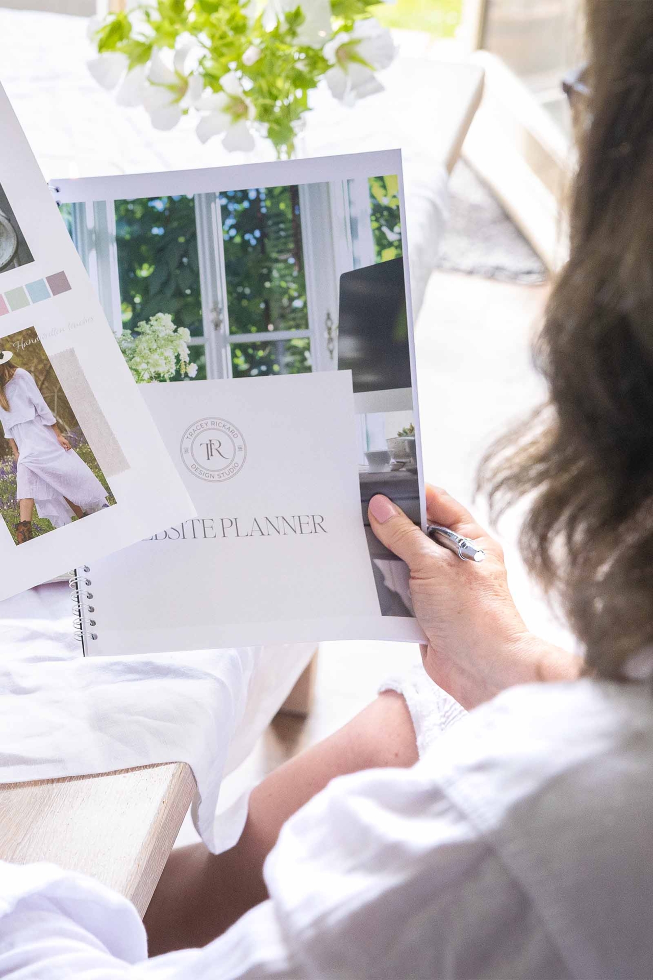 Web Designer At Work