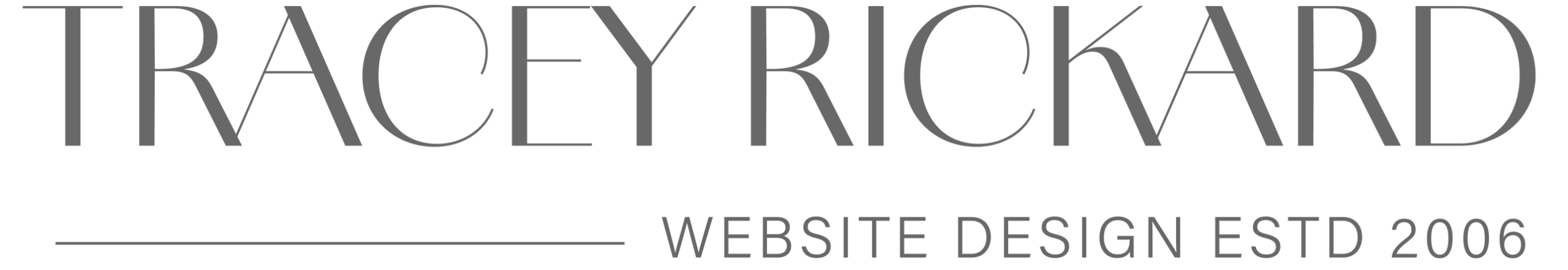 Tracey Rickard Web Design Logo